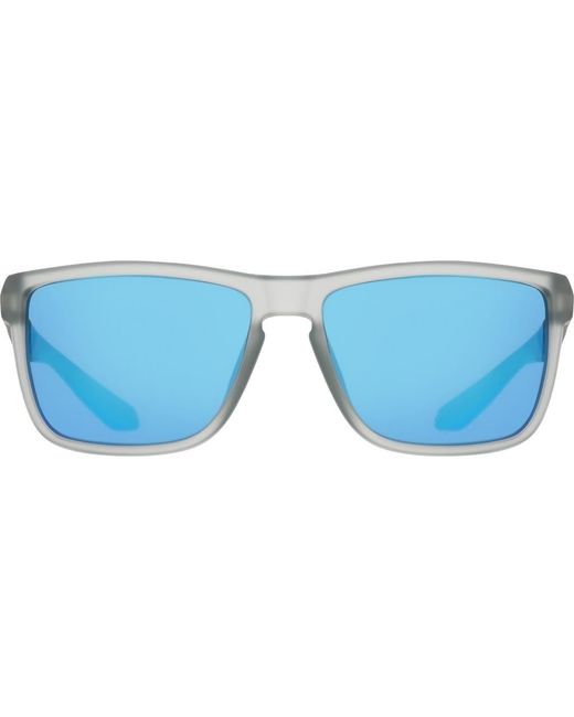 Dragon Blue 58Mm Rectangular Sunglasses