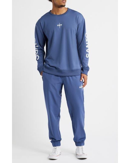 Saint Studio Blue Jett Lawrence Tempo Forever Tech Pants for men
