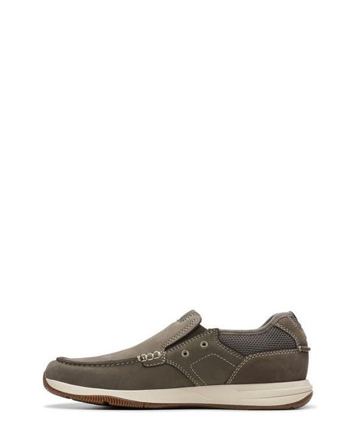 Clarks Brown Sailview Step Slip-On for men