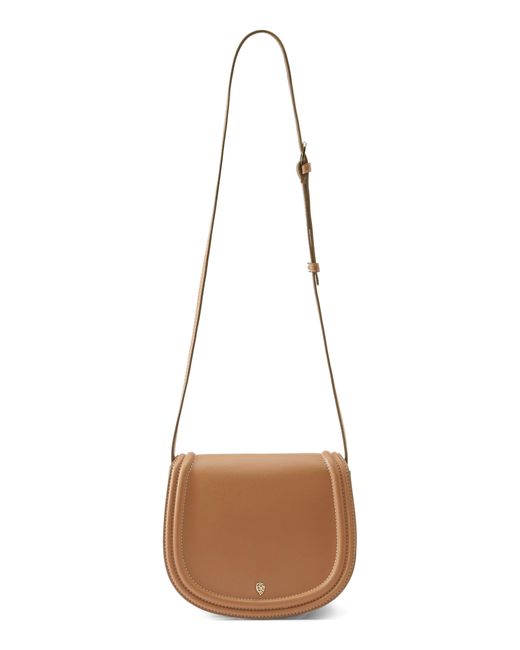 Helen Kaminski Auguste Saddle Crossbody Bag in Natural Lyst
