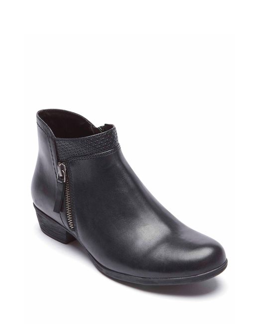 Rockport Brown Cobb Hill Carly Bootie