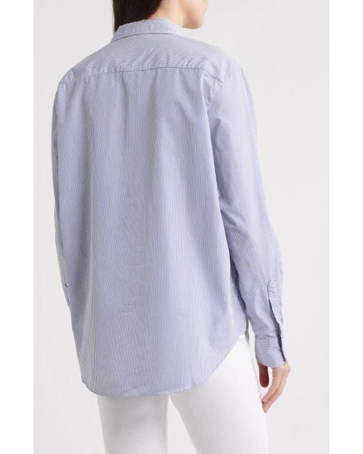 Frank & Eileen Blue Eileen Relaxed Button-Up Shirt