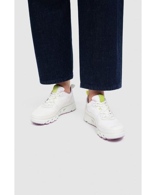 Ecco White Multi Vent Sneaker
