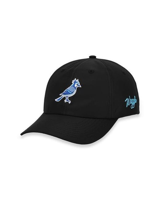 Waggle Black Jay Flight Baseball Cap for men