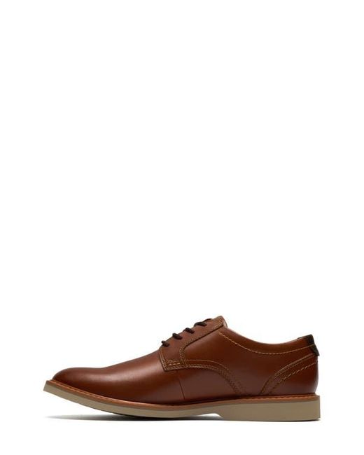 Clarks Brown Radcliff Plain Toe Derby for men