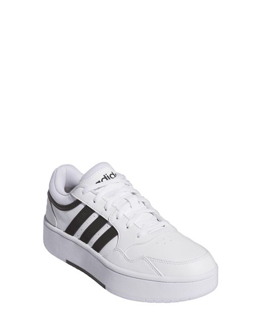 Adidas White Hoops 3.0 Sneaker