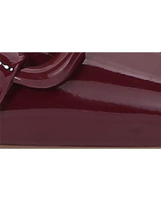 BERNESS Red Bit Slingback Flat