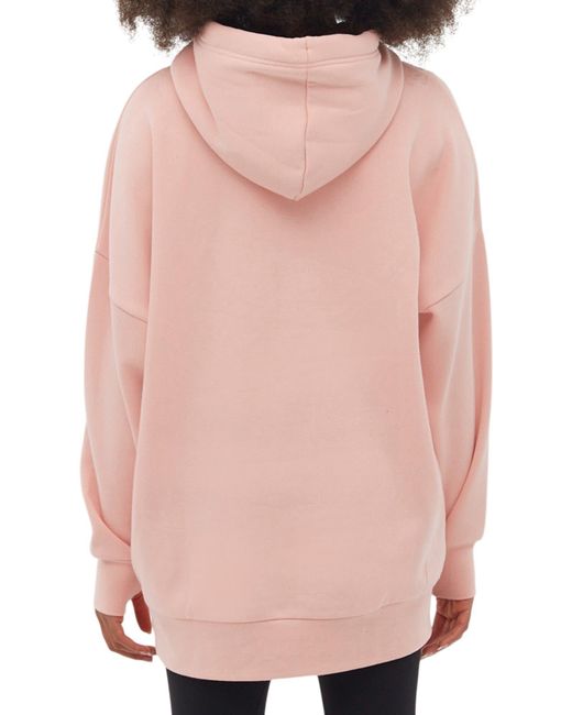 Bench Trademark Oversize Hoodie in Pink Lyst