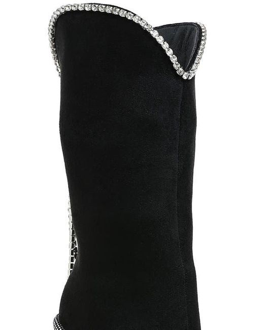 LONDON RAG Black Ashipa Western Boot