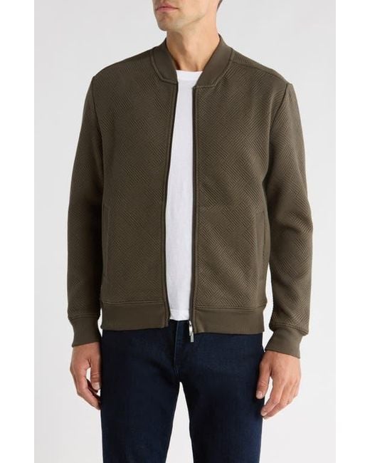 Robert Barakett Green Lanthimos Full Zip Jacket for men