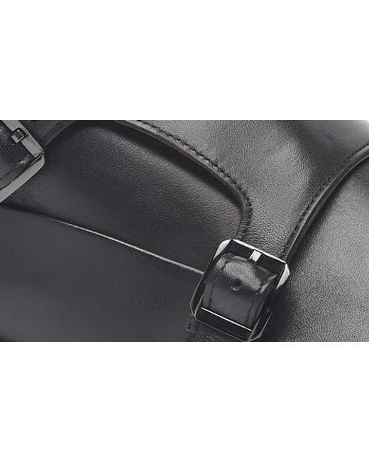 Boss Gray Jerrard Double Monk Strap Shoe for men