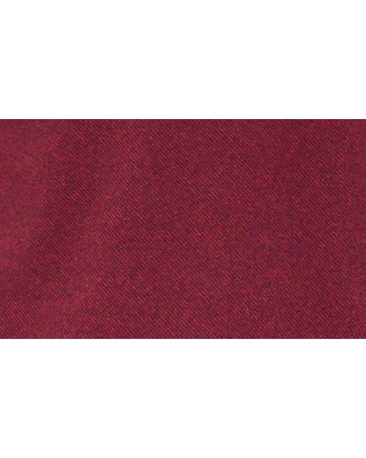 Bugatchi Red Quarter Zip Pullover for men