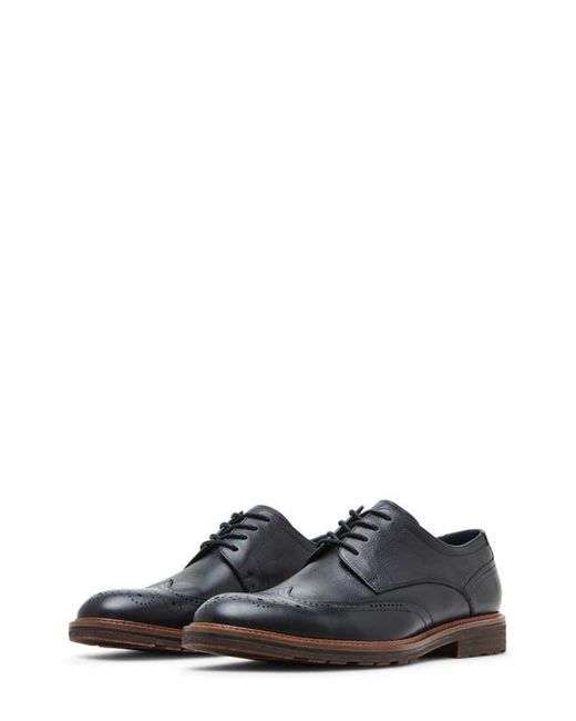 Steve Madden Black Acari Wingtip Derby for men