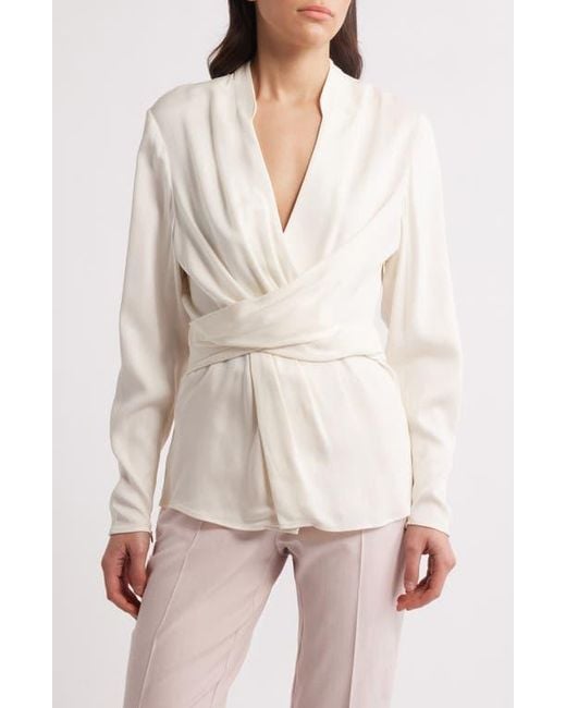 Boss Multicolor Bimkai Front Wrap Top
