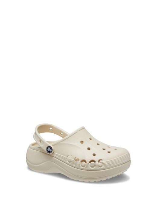 CROCSTM White Baya Platform Clog