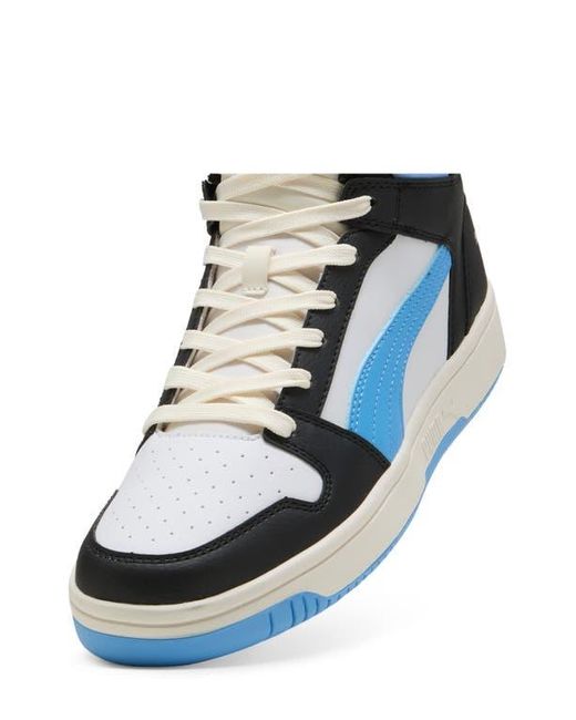 PUMA Blue Rebound Layup High Top Sneaker for men