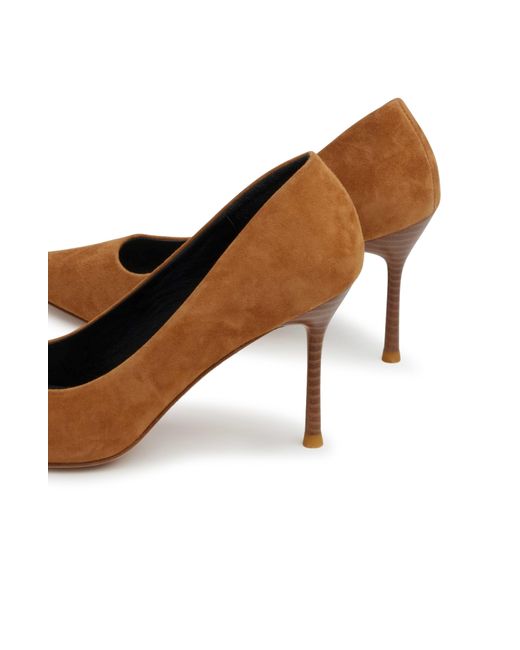 7 For All Mankind Brown Pointed Toe Pump