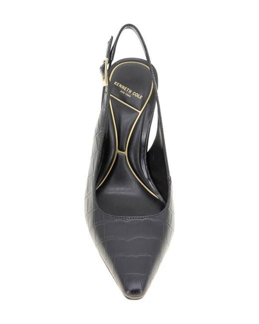 Kenneth Cole Black Quinnly Slingback Pump