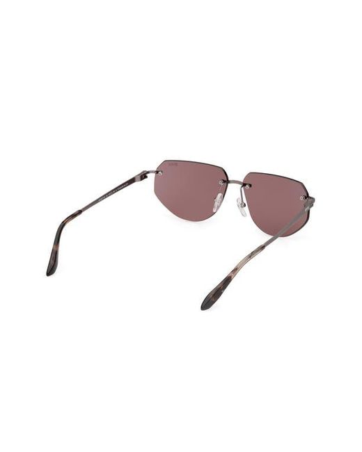 BMW Purple 59Mm Sunglasses for men