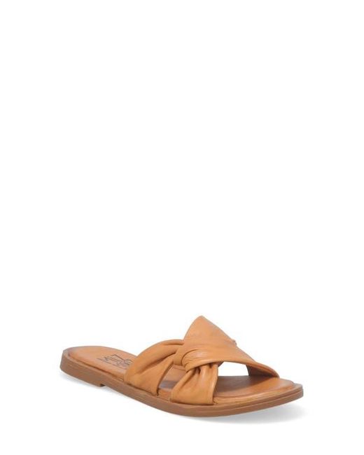 Miz Mooz Brown Fabio Knot Sandal