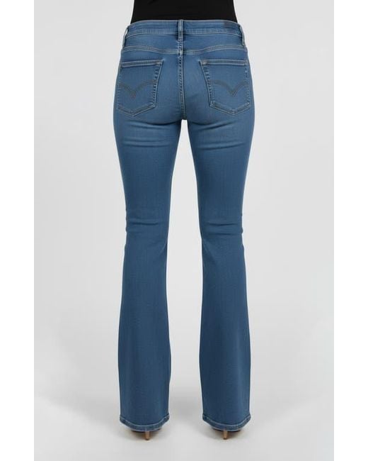 Bebe Blue The Core Flare Leg Jeans
