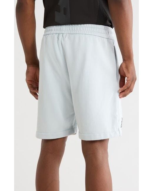 RTA Gray Clyde Drawstring Shorts for men