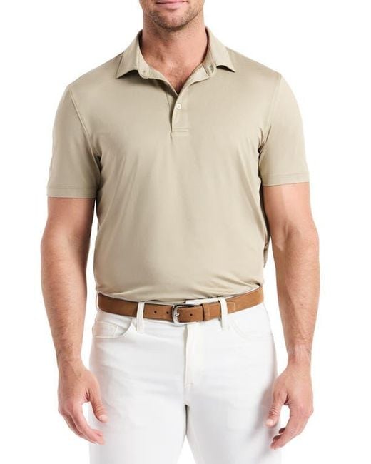 Robert Graham Natural Canto Knit Polo for men