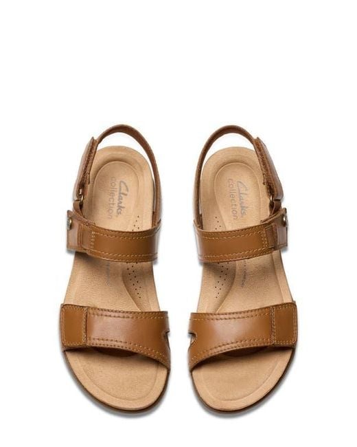 Clarks Brown Jaylan Ray Sandal