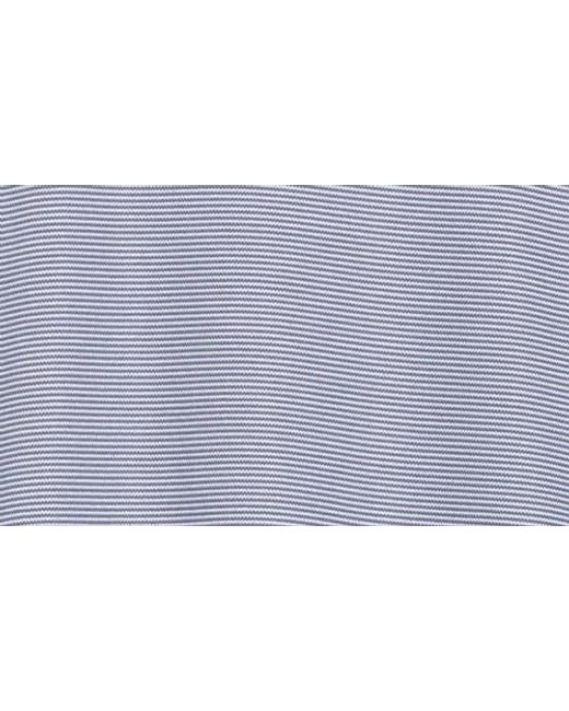 Vince Blue Feeder Stripe Crewneck T-Shirt for men