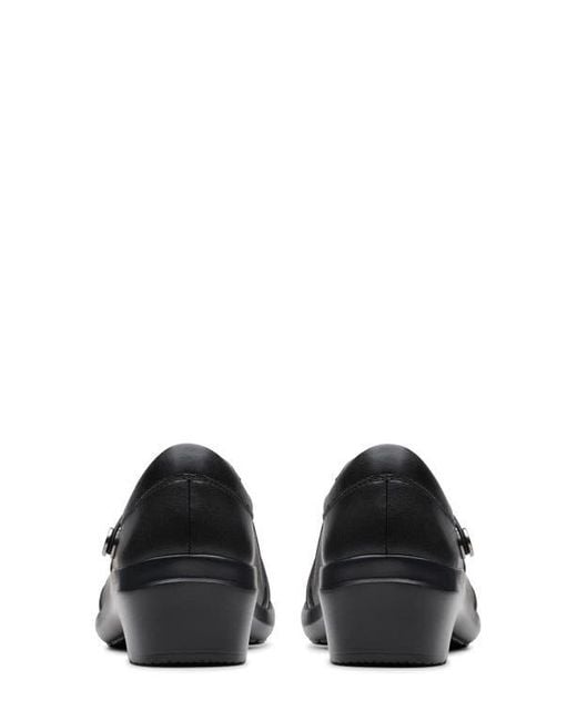 Clarks White Angie Holly Clog