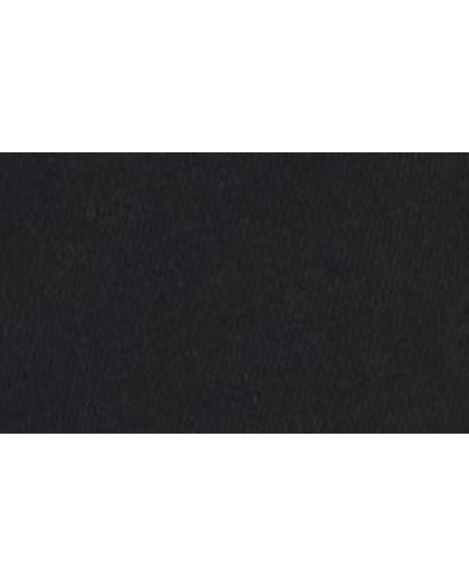 FRAME Black Jet Set Crop Mini Bootcut Pull-on Jeans