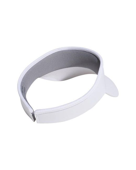 Adidas White Match 2 Visor