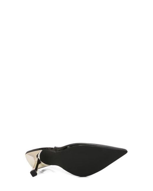 BERNESS Black Cassia Slingback Pump