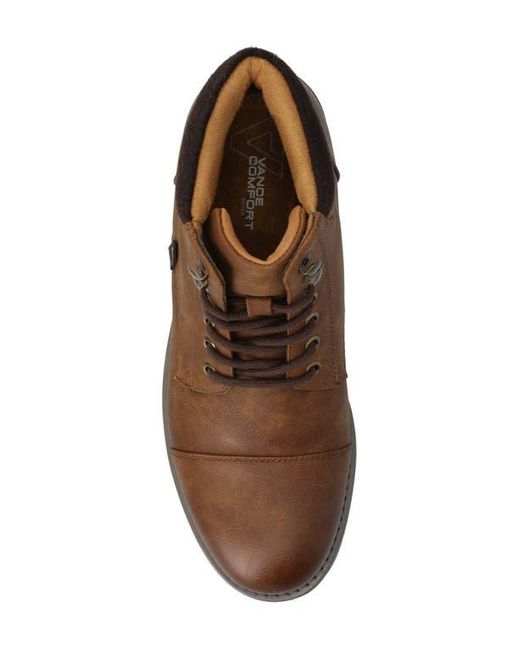 Vance Co. Brown Yukkon Lace-Up Boot for men