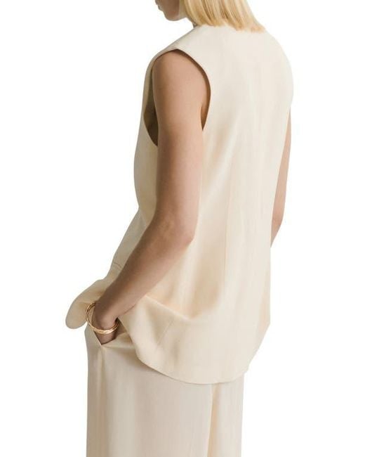 Mango Natural Longline Vest