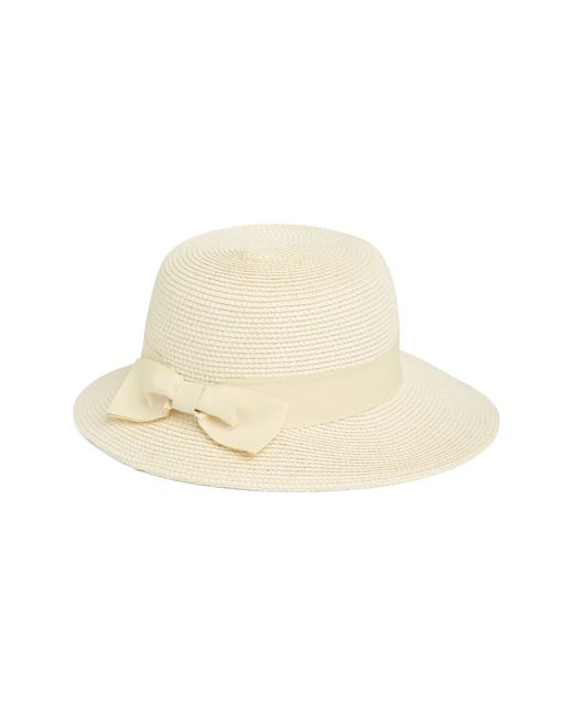 Nine West Natural Bow Cloche