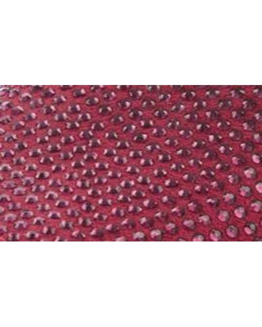 Fitflop Red Ginny Glitz Pool Slide Sandal
