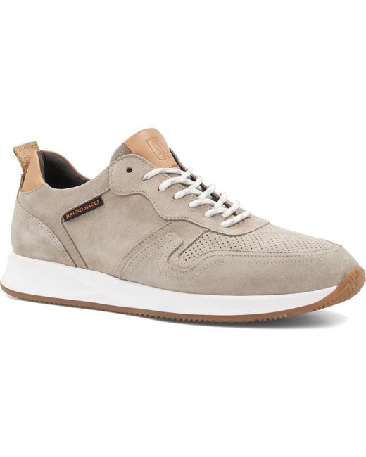 Bruno Magli Gray Capri Sneaker for men