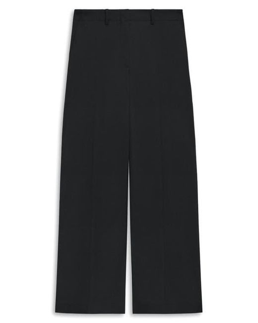 Theory Blue Classic Stretch Cotton Pants