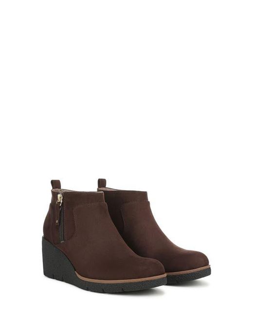 Dr. Scholls Brown Bianca Wedge Boot