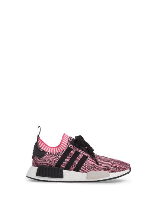 adidas women's nmd r1 knit lace up sneakers