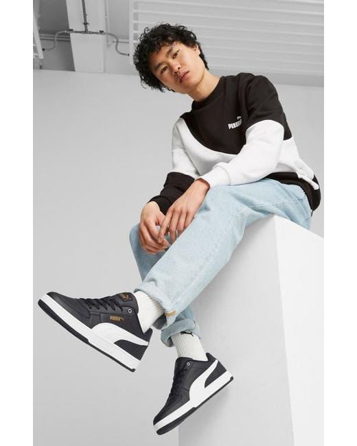 PUMA Black Caven 2.0 Sneaker for men