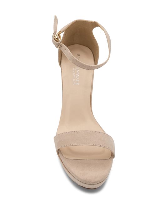 Touch Ups Natural Mary Platform Sandal