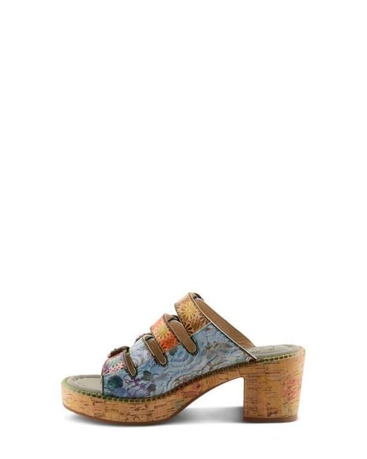 Spring Step Multicolor Teetimer Strappy Sandal