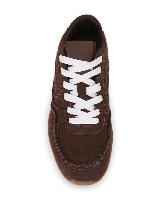 BERNESS Brown Low Top Sneaker