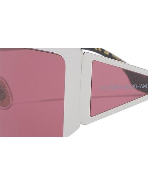 Victoria Beckham Vb250S Classic Logo 59Mm Rectangular 