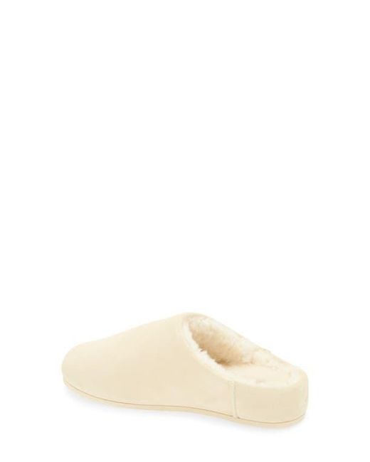 Ugg Natural Elea Waterproof Suede Slipper