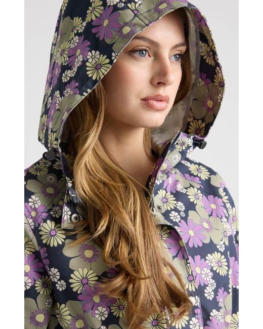 NVLT Black Hooded Rain Jacket