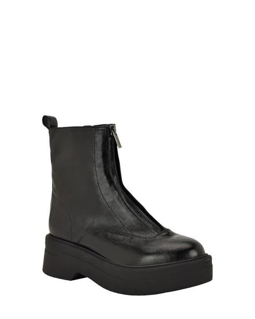 Calvin Klein Black Rivin Platform Bootie