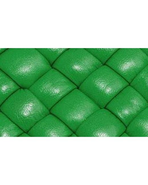 Rebecca Minkoff Green Edie Woven Leather Convertible Crossbody Bag